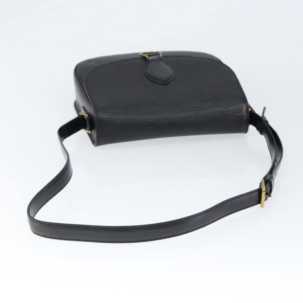 LOUIS VUITTON Epi Saint Cloud GM Shoulder Bag Black Noir M52192 LV Auth 149184 - Picture 7 of 16